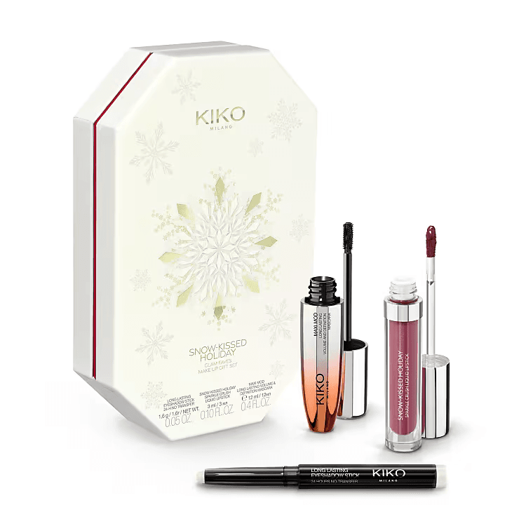 ست هدیه آرایشی KIKO Milano Snow-Kissed Holiday مدل Glam-Faves